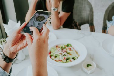 food photography using a smartphone.