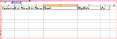 how to print address labels from excel speadsheet