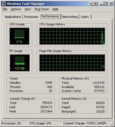 how much free memory do i have pc