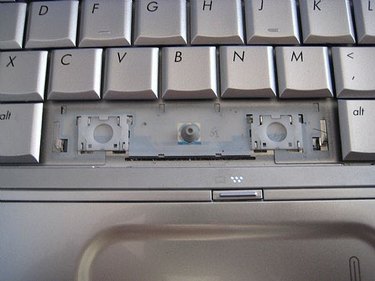 How to put the space bar back