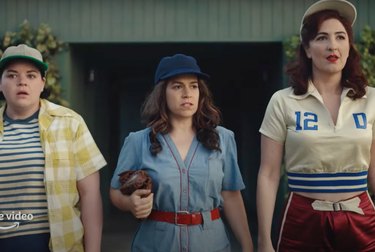Screen shot from A League of Their Own reboot