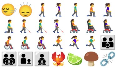 twitter screenshot of new emoji