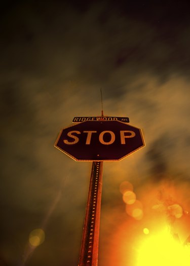 Stop sign