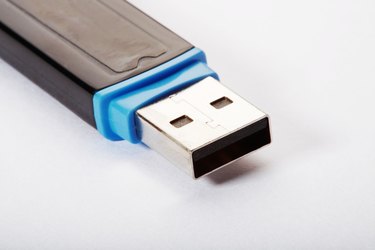 Close up of usb flash drive, close-up