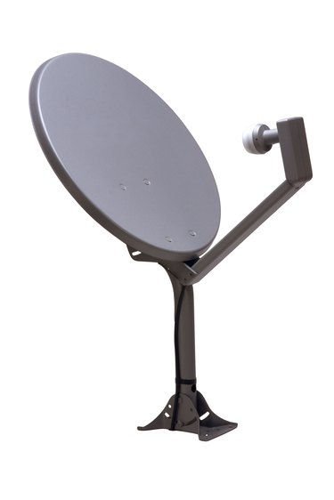 Satellite television dish