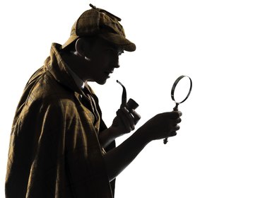 sherlock holmes silhouette