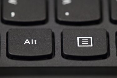 Black Laptop Keyboard