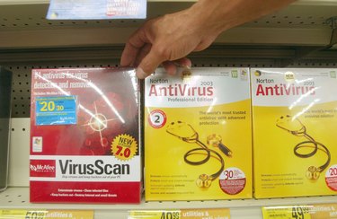 Anti-Virus software sold as computers are attacked.