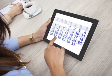 Businesswoman Using Digital Tablet