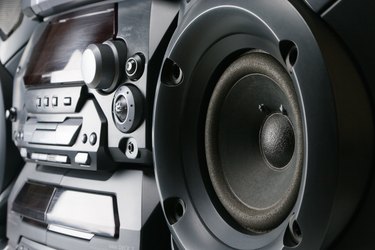 Compact stereo system