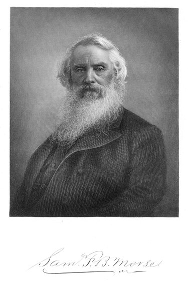 Portrait of American inventor, Samuel Finley Breese Morse