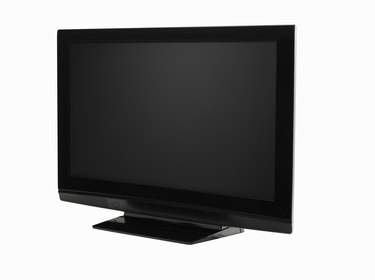 HD Plasma TV, side view left