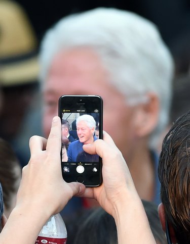 Bill Clinton Campaigns For Nevada Democrats Up For Re-Election