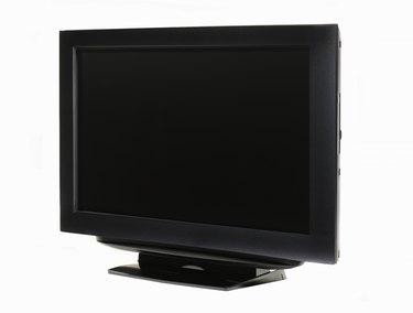 LCD HDTV, side view left