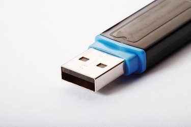 Close up of usb flash drive, close-up