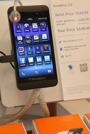 RIM Reports Second Profitable Quarter After Launch Of BlackBerry Z10 Phone