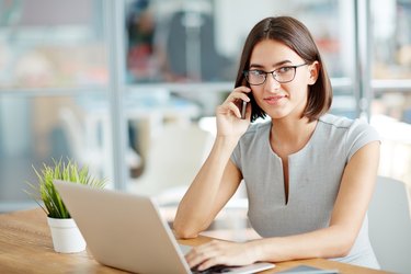 Young office worker