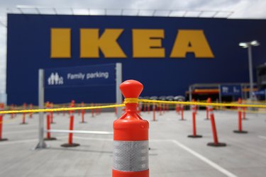Customers Line Up For Opening Of Ikea Store In Colorado