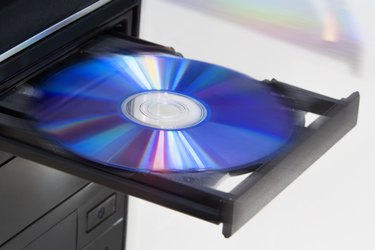 Ejecting disc from desktop computer