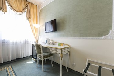Classic style hotel room interior