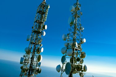 telecommunications towers