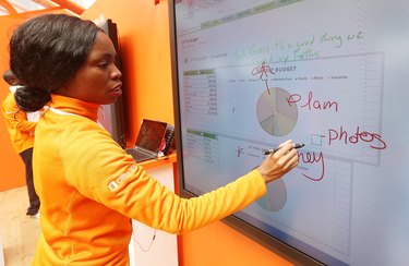 Microsoft Launches Office 2013 In New York's Bryant Park