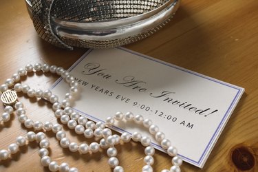 pearls invitation jewelry