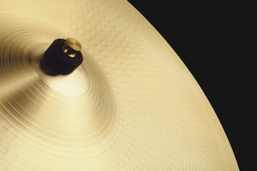 Close up of a cymbal