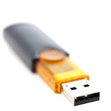 USB-кабель, крупным планом