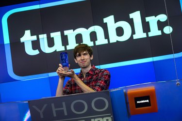 Tumblr Founder David Karp Opens NASDAQ Exchange