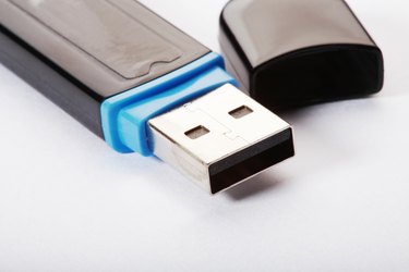 Close up of usb flash drive, close-up