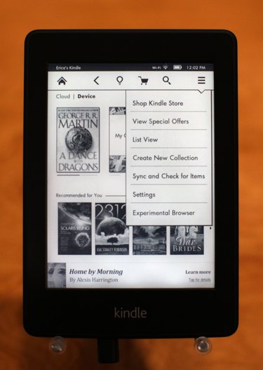 send a file to kindle