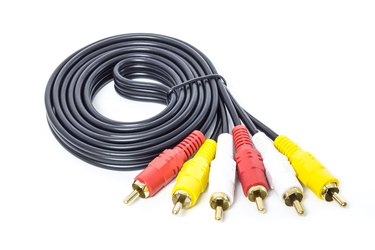 audio video cable RCA to 3.5mm jack