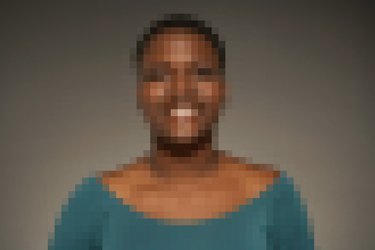 Pixelated Woman