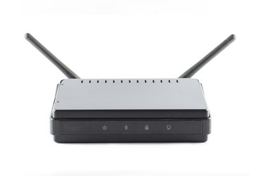 Black Access point router