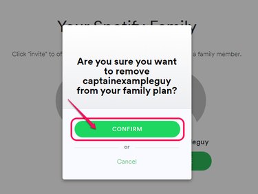 spotify family plan manage