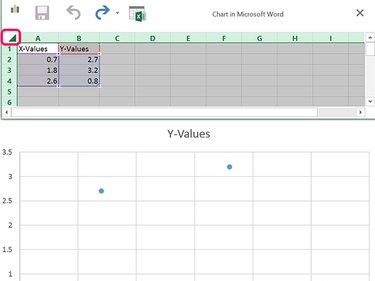 Select the entire table and press Delete.