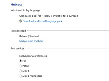 Select Download and Install Language Pack.