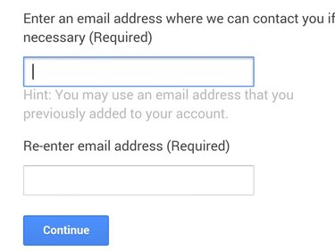 Provide an email address.