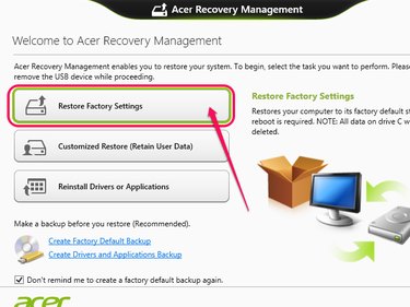 Acer Recovery Management