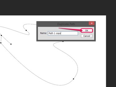 Click OK in the Duplicate Path dialog.