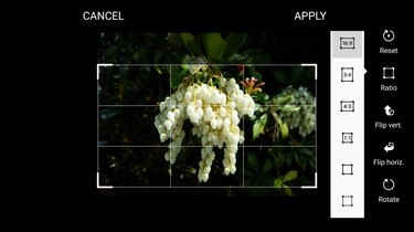 Crop and change an image's aspect ratio.