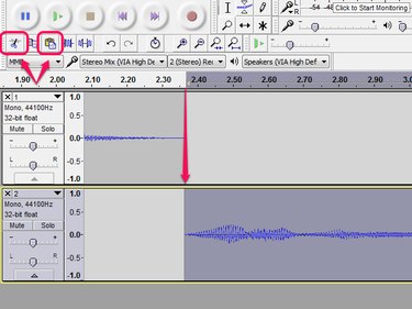 merge tracks audacity