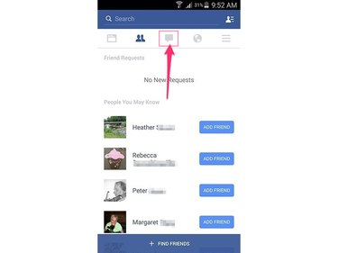Facebook app (Android 5.0)