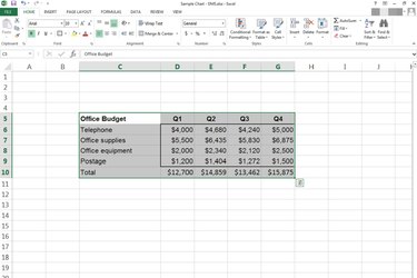 How to Use Excel to Make a Percentage Bar Graph | Techwalla