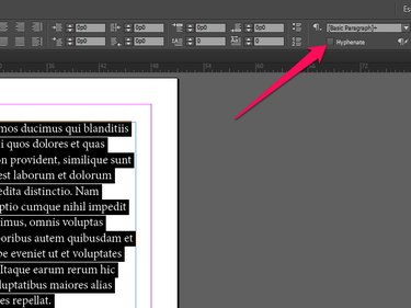 indesign stop type snapping to grid