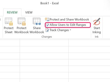 Click Allow Users to Edit Ranges.