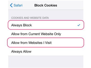 how to block redirects in safari