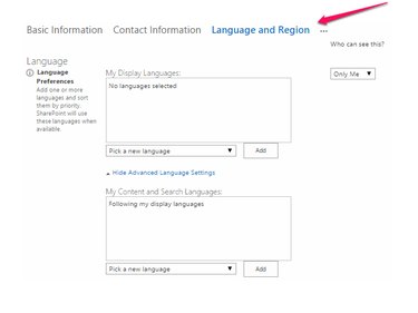 Language Preferences