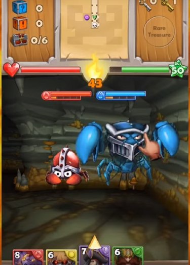 A screenshot from Dungeon Monsters to be released in March.